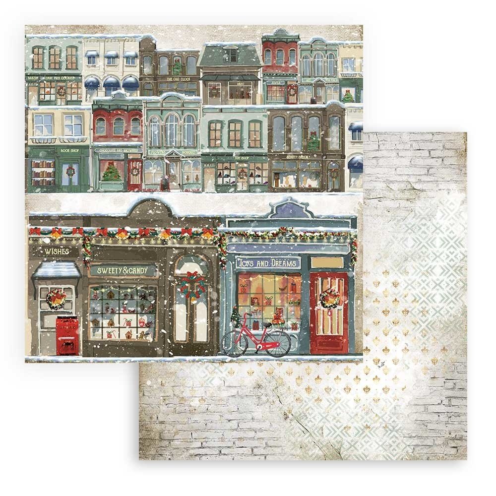Stamperia Romantic Christmas 12x12 Inch Paper Pack (SBBL96) Stamperia Romantic Christmas 12x12 Inch Paper Pack (SBBL96)