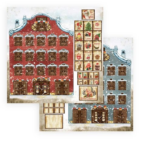 Stamperia Romantic Christmas 12x12 Inch Paper Pack (SBBL96) Stamperia Romantic Christmas 12x12 Inch Paper Pack (SBBL96)