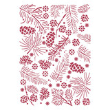 Stamperia Masking Stencil A4 Romantic Christmas Pinecones (KSG476)*