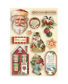 Stamperia Classic Christmas Wooden Shapes A5 (KLSP108)* Stamperia Classic Christmas Wooden Shapes A5 (KLSP108)*