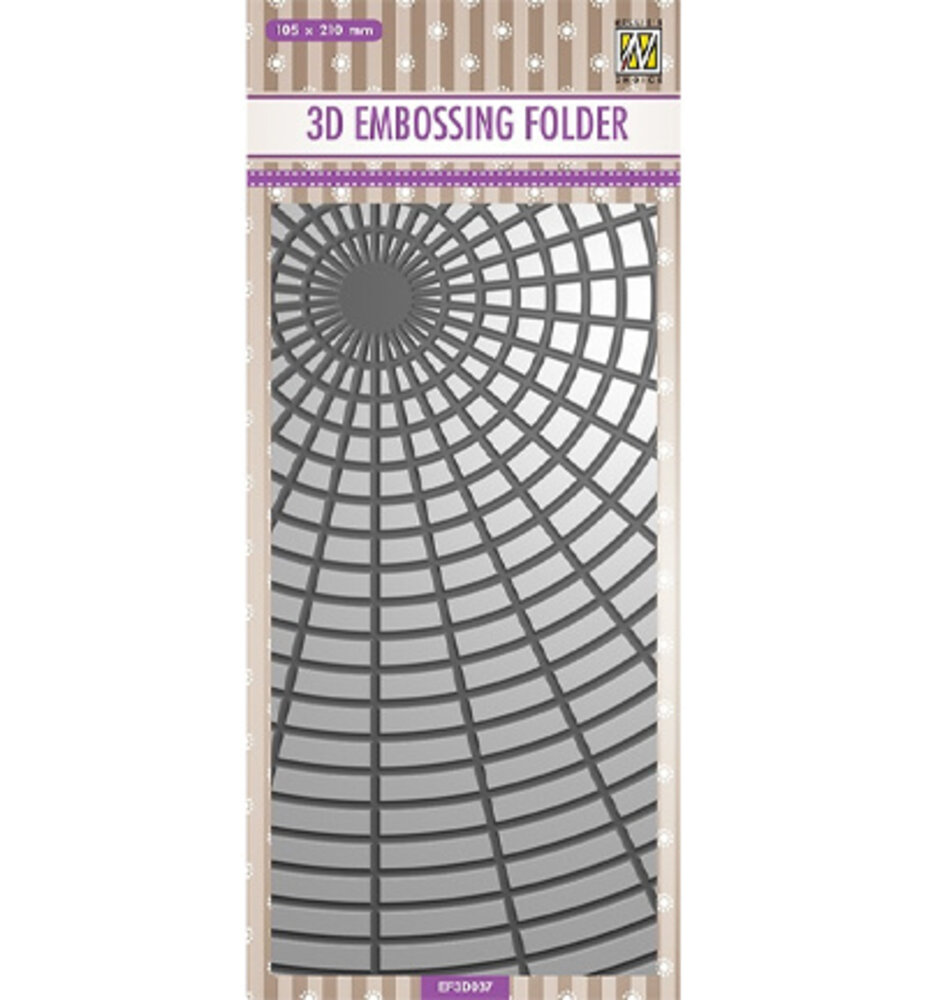 Nellie Snellen Sunshine Slimline 3D Embossing Folder (EF3D037) Nellie Snellen Sunshine Slimline 3D Embossing Folder (EF3D037)