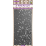 Nellie Snellen Snow Slimline 3D Embossing Folder (EF3D038)