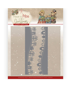 Yvonne Creations Have a Mice Christmas Christmas Gift Borders Die (YCD10250) Yvonne Creations Have a Mice Christmas Christmas Gift Borders Die (YCD10250)