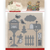 Yvonne Creations Have a Mice Christmas Christmas Mouse Letters Die (YCD10251)