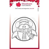 Woodware Singles Mini Penguin Clear Stamp (JGM020)