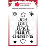 Woodware Singles Word Tree Clear Stamp (FRM025)