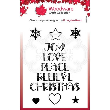 Woodware Singles Word Tree Clear Stamp (FRM025) Woodware Singles Word Tree Clear Stamp (FRM025)