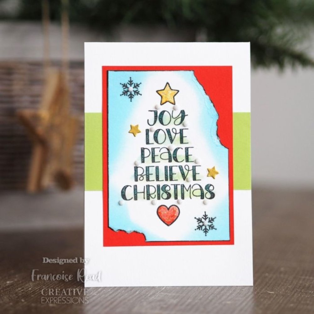 Woodware Singles Word Tree Clear Stamp (FRM025) Woodware Singles Word Tree Clear Stamp (FRM025)