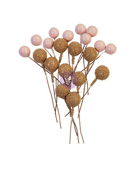 Prima Marketing Inc Christmas Sparkle Beaded Berries (997847) Prima Marketing Inc Christmas Sparkle Beaded Berries (997847)