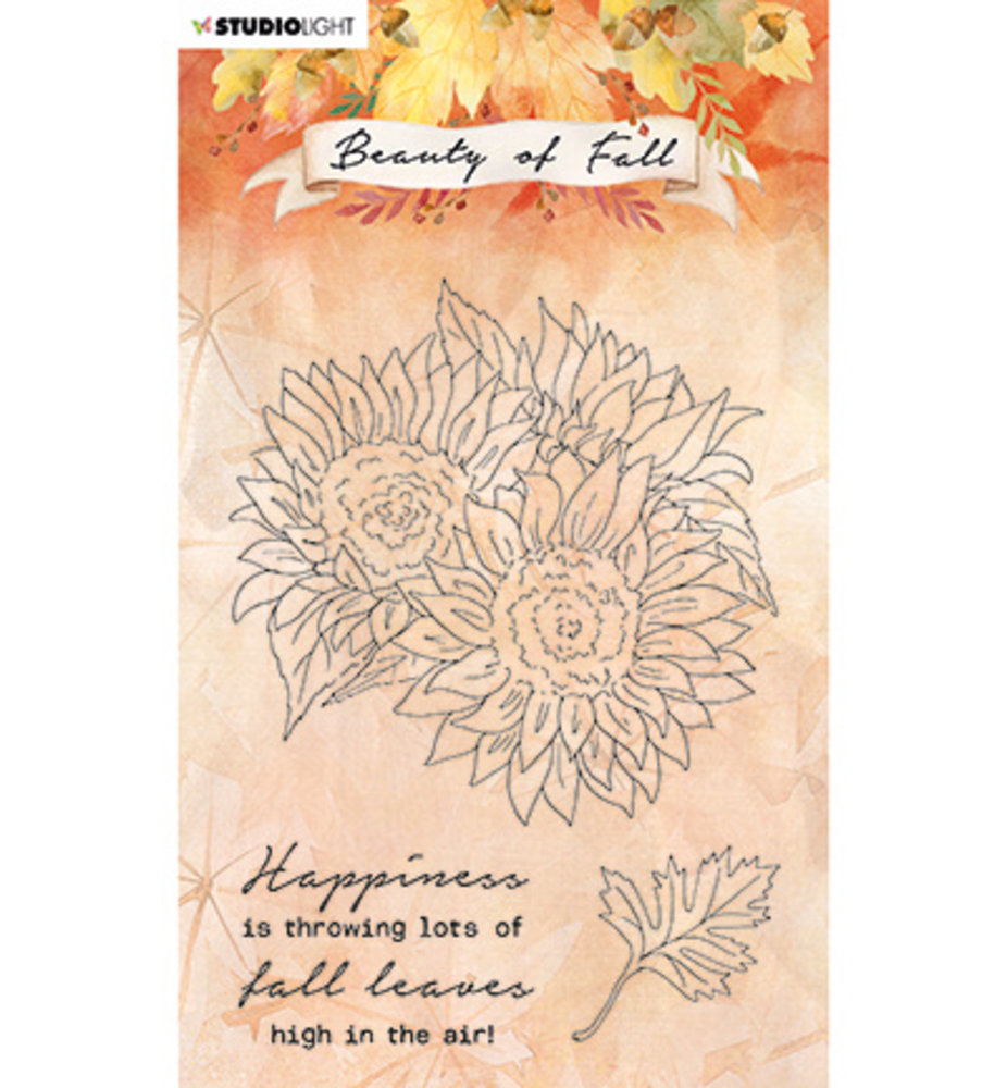 Studio Light Beauty of Fall Sunflowers Clear Stamps (SL-BF-STAMP63) Studio Light Beauty of Fall Sunflowers Clear Stamps (SL-BF-STAMP63)