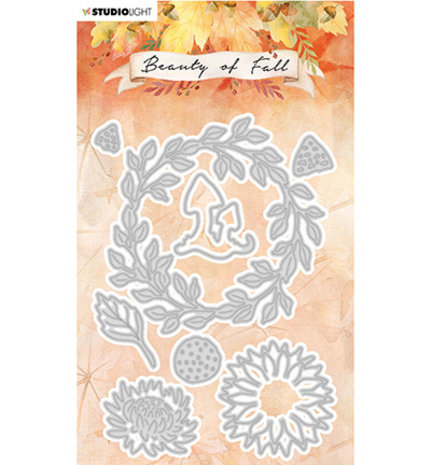 Studio Light Beauty of Fall Snijmal Wreath of Leaves (SL-BF-CD58) Studio Light Beauty of Fall Snijmal Wreath of Leaves (SL-BF-CD58)