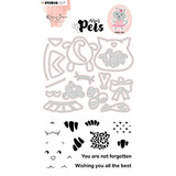 Studio Light Missees Pets Cat Clear Stamp & Snijmal (KJ-MBKJ-SCD03)*