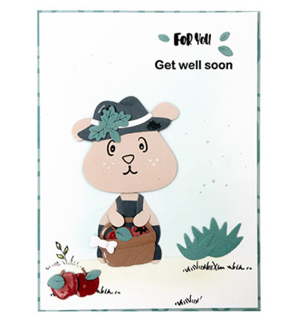 Studio Light Missees Pets Dog Clear Stamp & Snijmal (KJ-MBKJ-SCD04) Studio Light Missees Pets Dog Clear Stamp & Snijmal (KJ-MBKJ-SCD04)