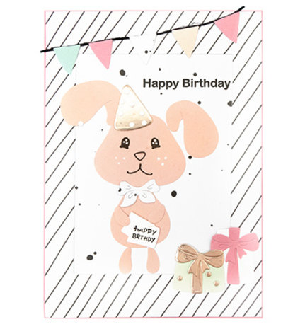 Studio Light Missees Pets Bunny Clear Stamp & Snijmal (KJ-MBKJ-SCD05) Studio Light Missees Pets Bunny Clear Stamp & Snijmal (KJ-MBKJ-SCD05)