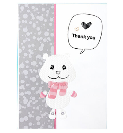 Studio Light Missees Pets Bear Clear Stamp & Snijmal (KJ-MBKJ-SCD06)