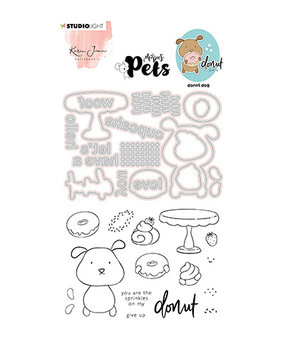 Studio Light Missees Complete Pets Dog Clear Stamp & Snijmal (KJ-MBKJ-SCD09) Studio Light Missees Complete Pets Dog Clear Stamp & Snijmal (KJ-MBKJ-SCD09)