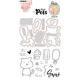 Studio Light Missees Complete Pets Cat Clear Stamp & Snijmal (KJ-MBKJ-SCD10)