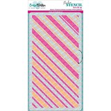 Carlijn Design Stencil Slimline Strepen Zuurstok (CDSC-0015)