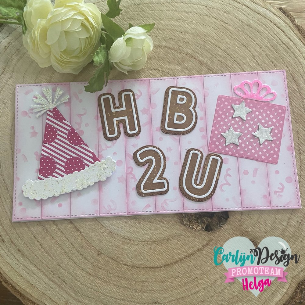 Carlijn Design Stencil Slimline Confetti (CDSC-0016) Carlijn Design Stencil Slimline Confetti (CDSC-0016)