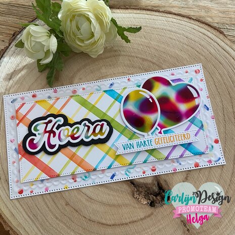 Carlijn Design Stencil Slimline Confetti (CDSC-0016) Carlijn Design Stencil Slimline Confetti (CDSC-0016)