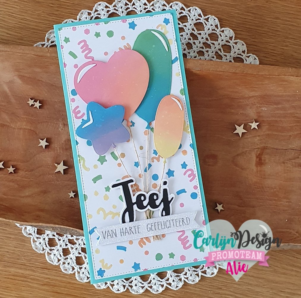 Carlijn Design Stencil Slimline Confetti (CDSC-0016) Carlijn Design Stencil Slimline Confetti (CDSC-0016)