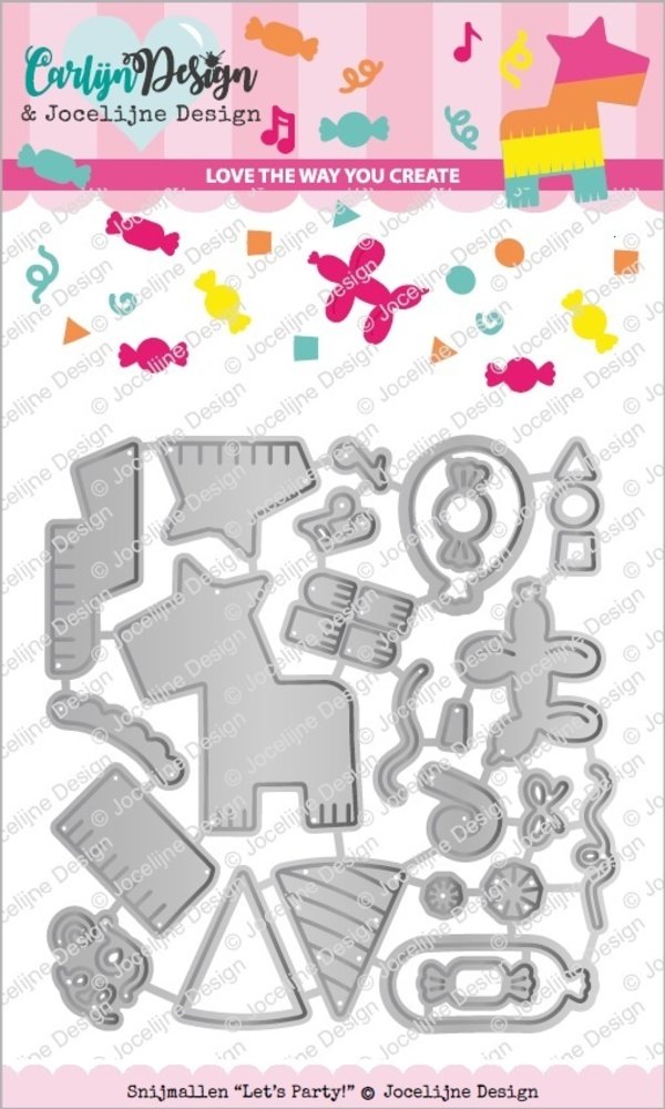 Carlijn Design Snijmal Lets's Party (CDJD-0016)