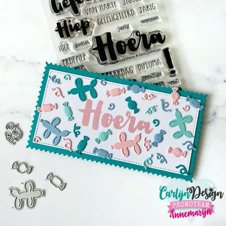 Carlijn Design Snijmal Slimline Kaart 2 (CDSN-0120) Carlijn Design Snijmal Slimline Kaart 2 (CDSN-0120)