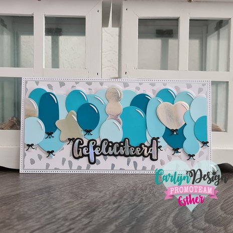 Carlijn Design Snijmal Slimline Ballonnen (CDSN-0124) Carlijn Design Snijmal Slimline Ballonnen (CDSN-0124)