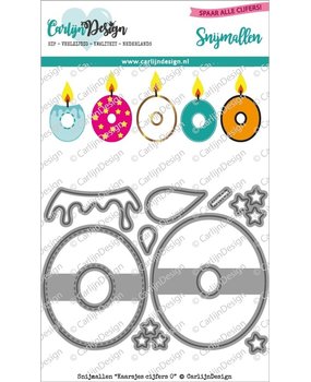 Carlijn Design Snijmal Kaarsjes Cijfer 0 (CDSN-0134) Carlijn Design Snijmal Kaarsjes Cijfer 0 (CDSN-0134)
