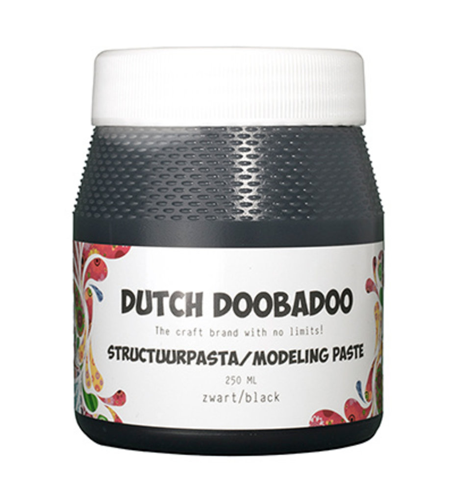 Dutch Doobadoo Structuurpasta Zwart (870.000.090) Dutch Doobadoo Structuurpasta Zwart (870.000.090)