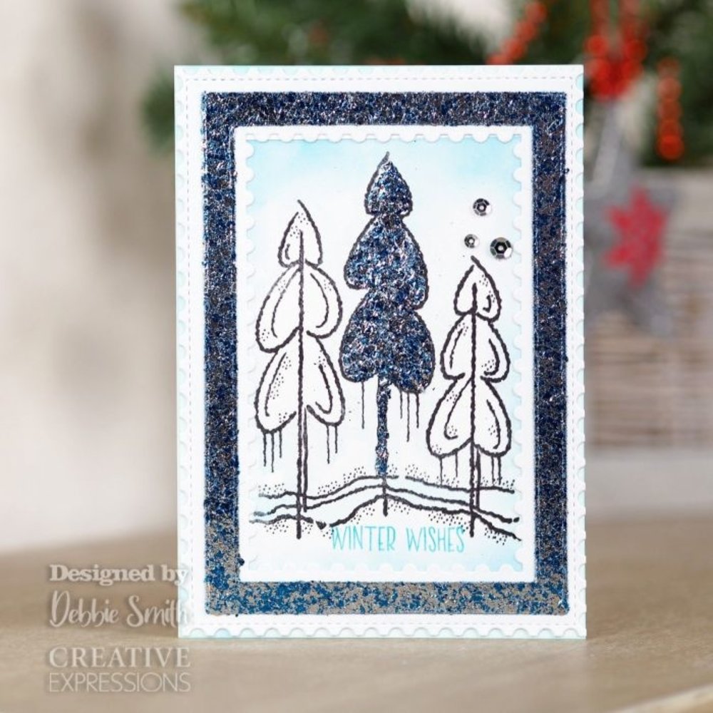 Woodware Singles Winter Trees Clear Stamp (FRS871) Woodware Singles Winter Trees Clear Stamp (FRS871)