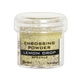 Ranger Embossing Speckle Powder Lemon Drop (EPJ68662)