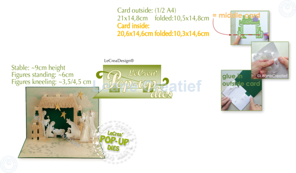 Leane Creatief Snijmal Nativity Scene (45.7576) Leane Creatief Snijmal Nativity Scene (45.7576)