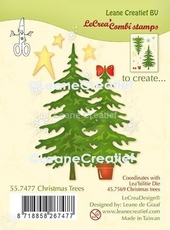 Leane Creatief Christmas Tree Clear Stamps (55.7477) Leane Creatief Christmas Tree Clear Stamps (55.7477)