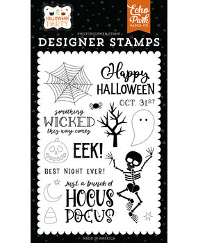 Echo Park Halloween Party Something Wicked Clear Stamps (HP250043) Echo Park Halloween Party Something Wicked Clear Stamps (HP250043)