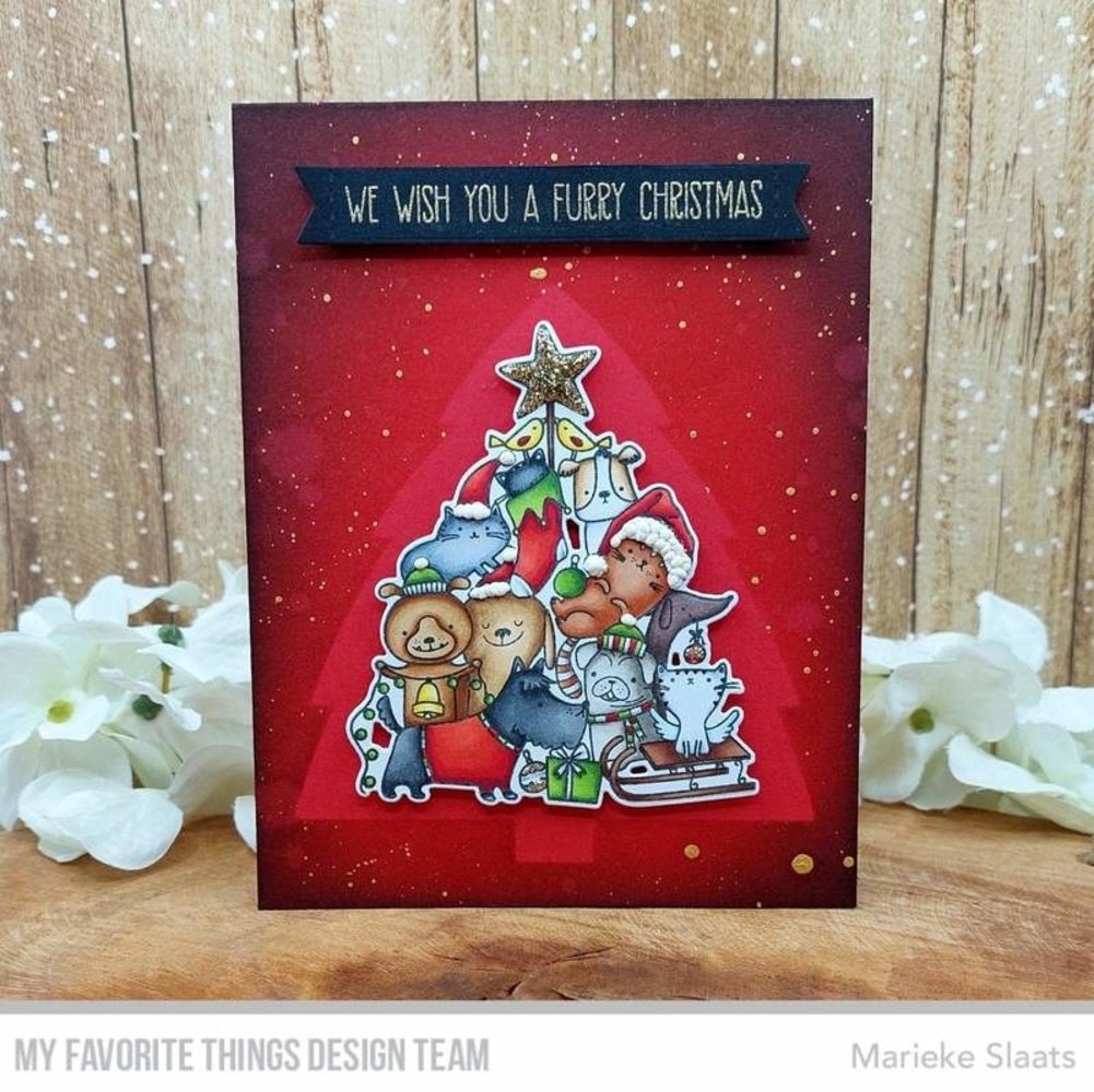 My Favorite Things Christmas Tree Background Stencil (ST-161) My Favorite Things Christmas Tree Background Stencil (ST-161)