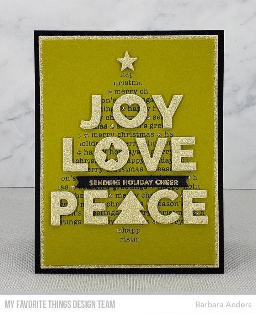 My Favorite Things Christmas Tree Background Stencil (ST-161) My Favorite Things Christmas Tree Background Stencil (ST-161)