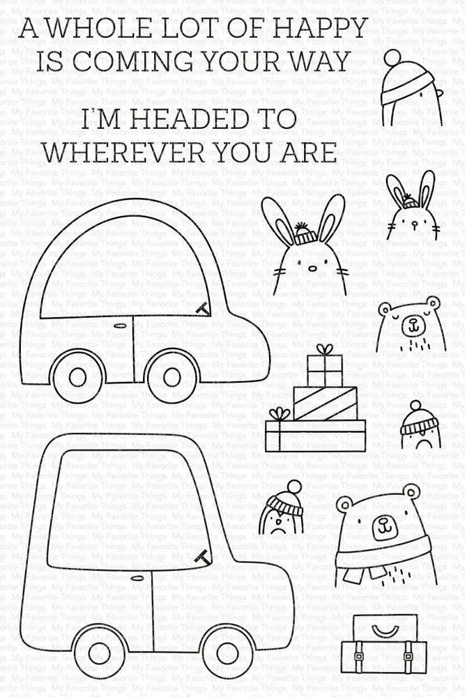 My Favorite Things Special Delivery Clear Stamps (CS-594) My Favorite Things Special Delivery Clear Stamps (CS-594)