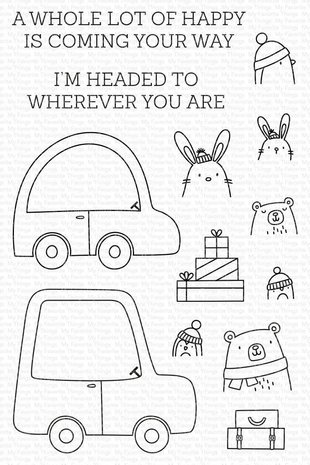 My Favorite Things Special Delivery Clear Stamps (CS-594) My Favorite Things Special Delivery Clear Stamps (CS-594)