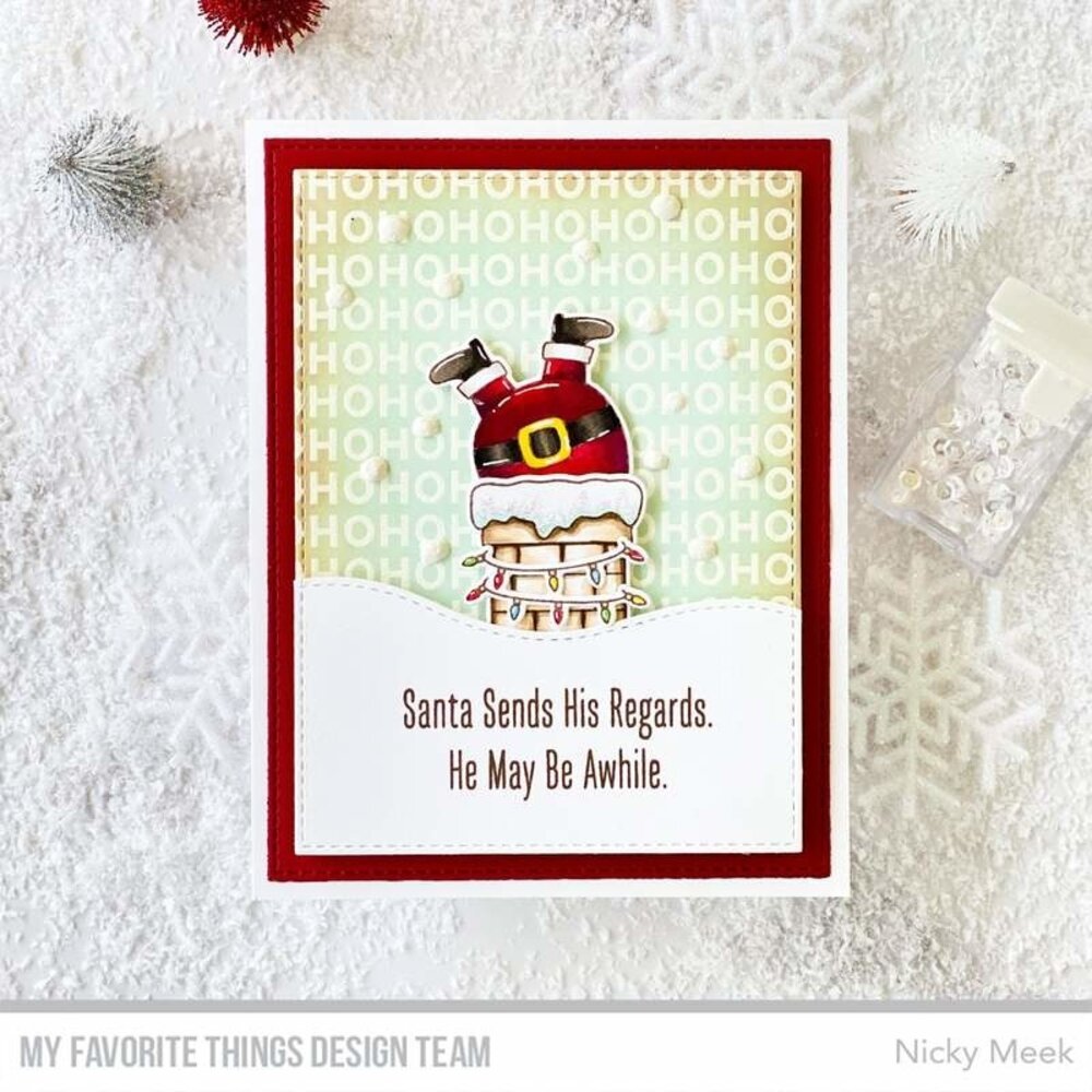 My Favorite Things Stuffed Santa Clear Stamps (CS-596) My Favorite Things Stuffed Santa Clear Stamps (CS-596)