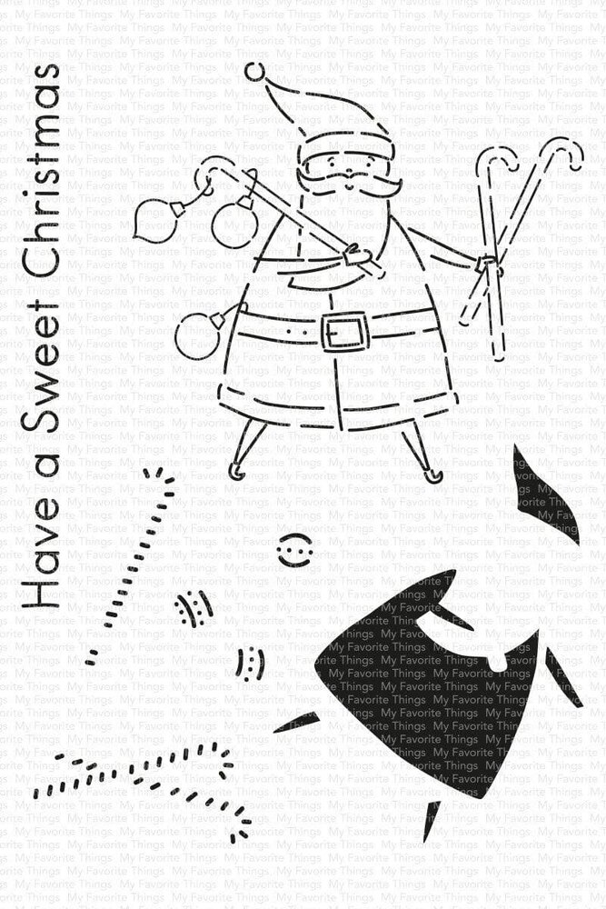 My Favorite Things Sweet Christmas Clear Stamps (CS-600)