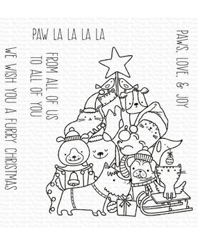 My Favorite Things Paw La La La La Clear Stamps (CS-607) My Favorite Things Paw La La La La Clear Stamps (CS-607)