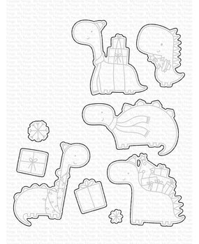 My Favorite Things Die-namics Dino-mite Christmas (MFT-2103)