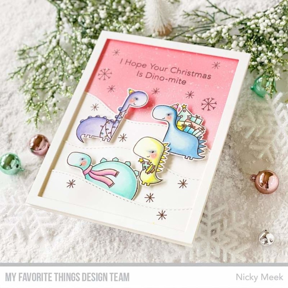 My Favorite Things Die-namics Dino-mite Christmas (MFT-2103)
