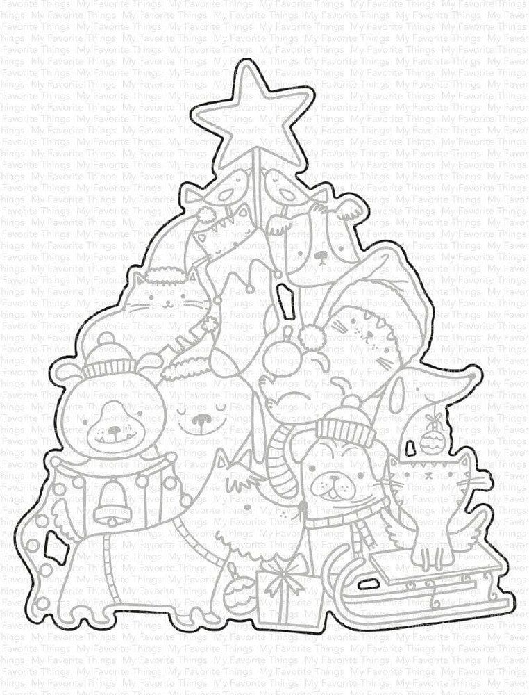 My Favorite Things Die-namics Paw La La La La (MFT-2105) My Favorite Things Die-namics Paw La La La La (MFT-2105)