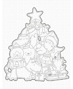 My Favorite Things Die-namics Paw La La La La (MFT-2105) My Favorite Things Die-namics Paw La La La La (MFT-2105)