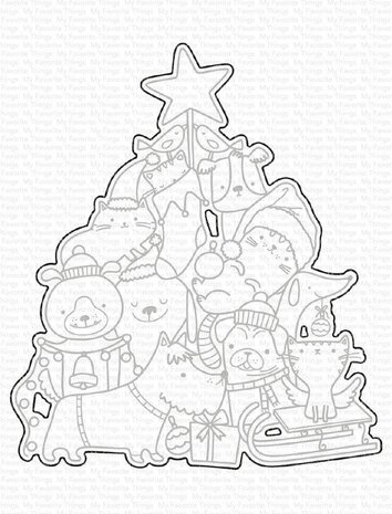 My Favorite Things Die-namics Paw La La La La (MFT-2105) My Favorite Things Die-namics Paw La La La La (MFT-2105)