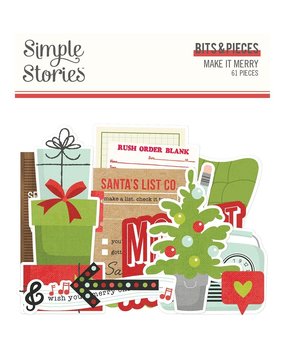 Simple Stories Make it Merry Bits & Pieces (15716)