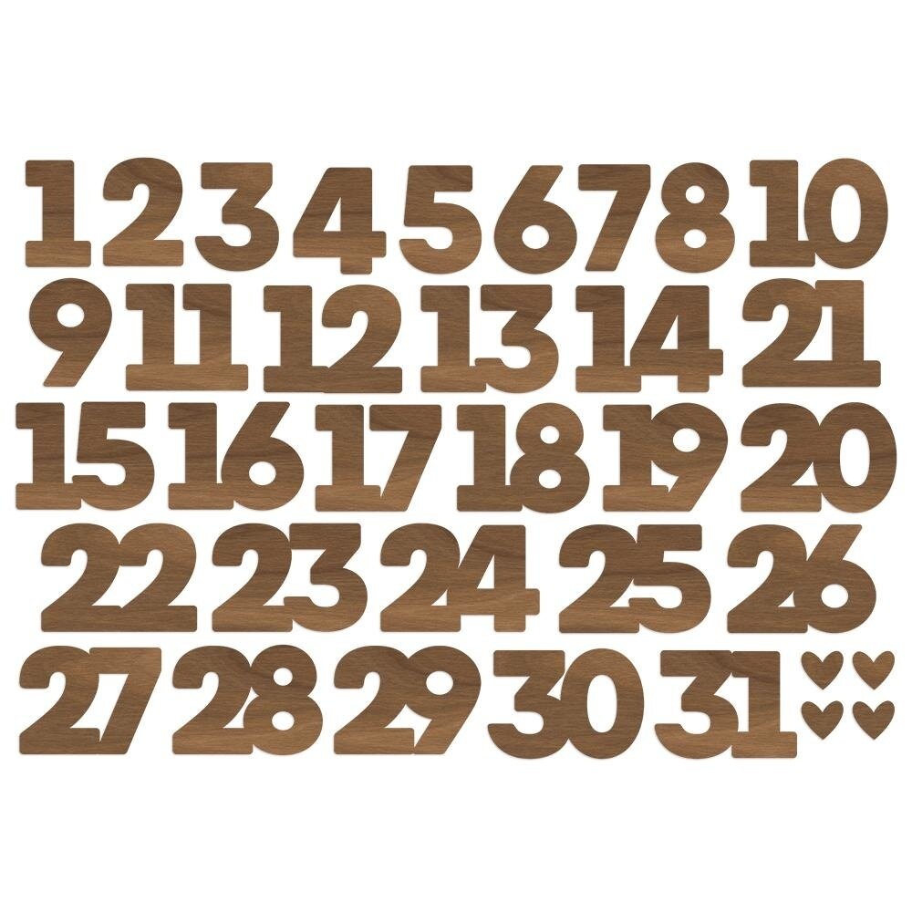 Simple Stories Make it Merry Number Bits (15718) Simple Stories Make it Merry Number Bits (15718)