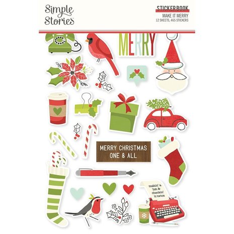 Simple Stories Make it Merry Sticker Book (15719)